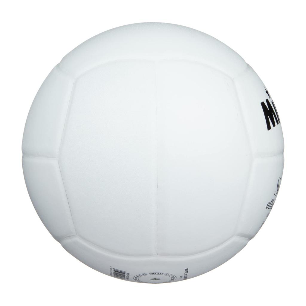 MIKASA Волейбол для тренировочного мяча для учеников средней школы и натуральное рекомендуемое внутреннее давление Мамы, нет. 4, (для мам), Белый, Кожаный,