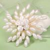 Exquisite Imitation Pearl Flower Brooch Elegant Banquet Clothes Pin  Jewelry Gift