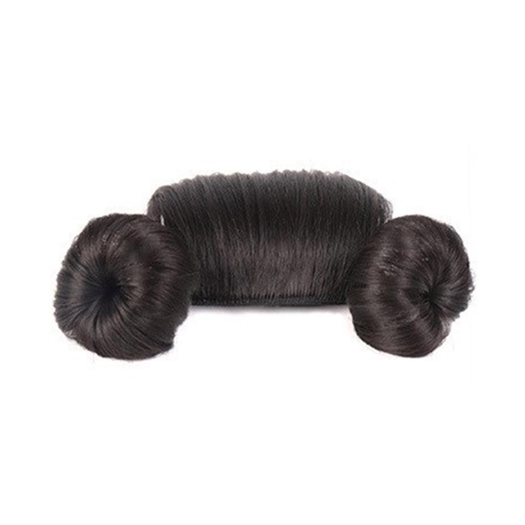 Повязка на голову в виде пучка для младенцев, парик, челка, шиньоны, накладные волосы, головные уборы для мальчиков и девочек 1-4 лет, милые повязки на голову в виде пучка, украшение для ребенка