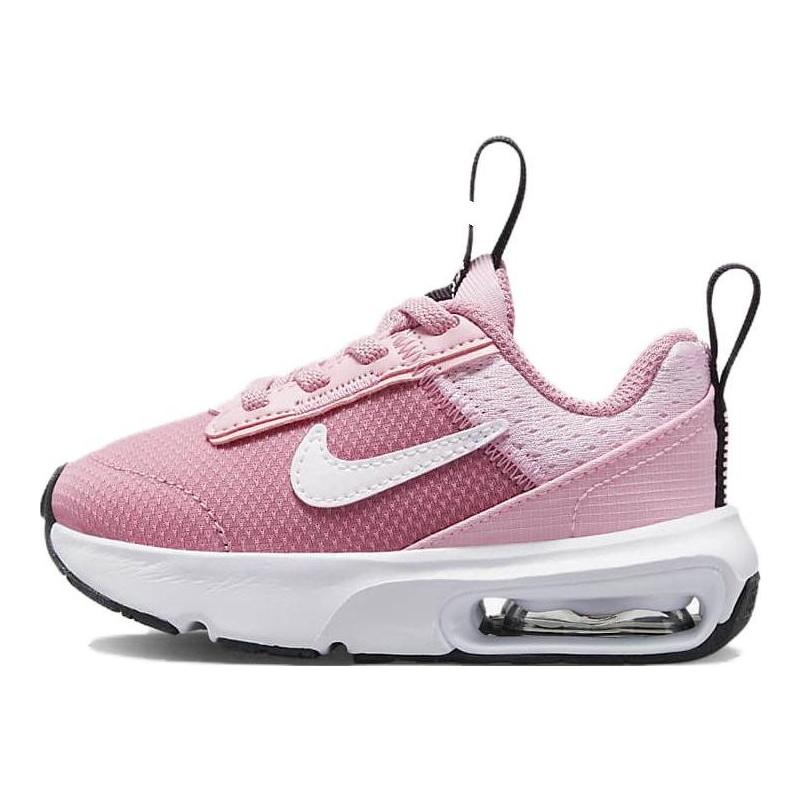 Nike Air Max INTRLK Lite TD Прочные Дышащие Низкие Спортивные Повседневные Кроссовки Детские Розовые Белые DH9410-601