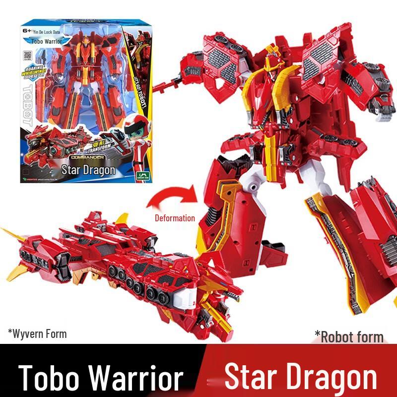 Игрушка-робот-трансформер Tobot Warriors - Галактические детективы Соник Тандер для мальчиков