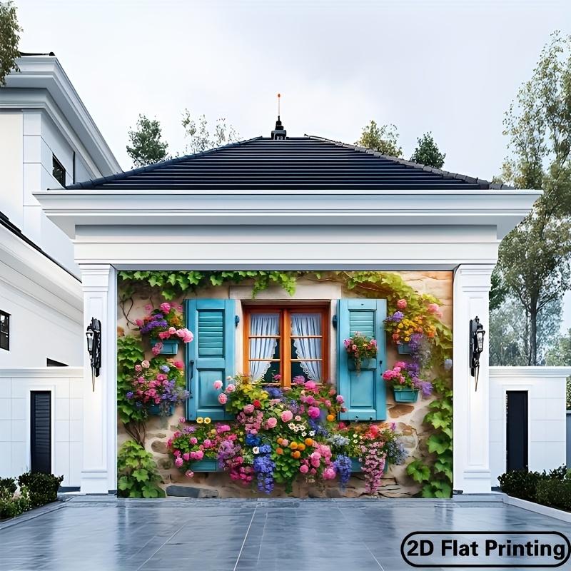 Rural Fresh Breeze Decoration Tapestry Flower Shop Atmosphere Romantic Healing Wind Background Cloth