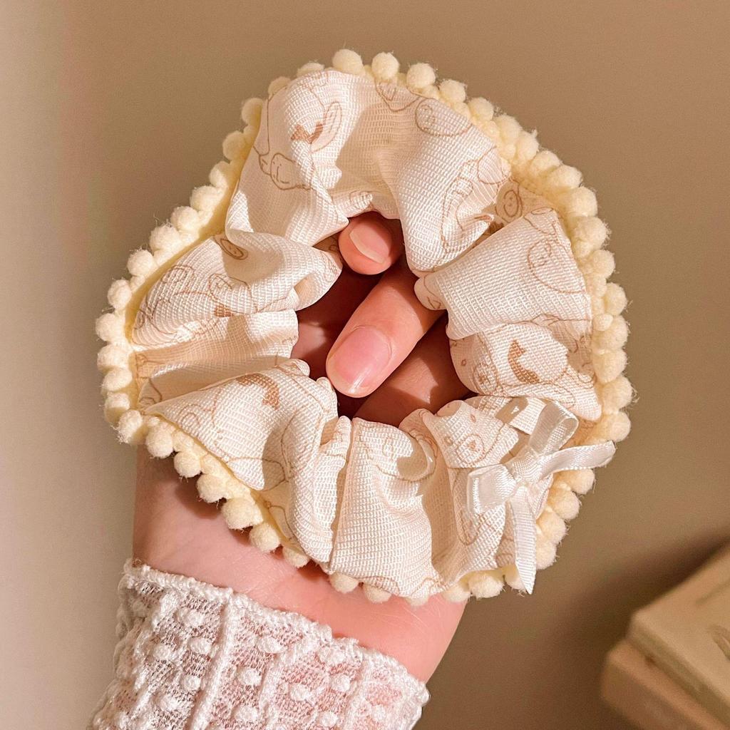 Сладкая вишня бант резинка для волос - Высокоэластичная резинка для волос для хвостика