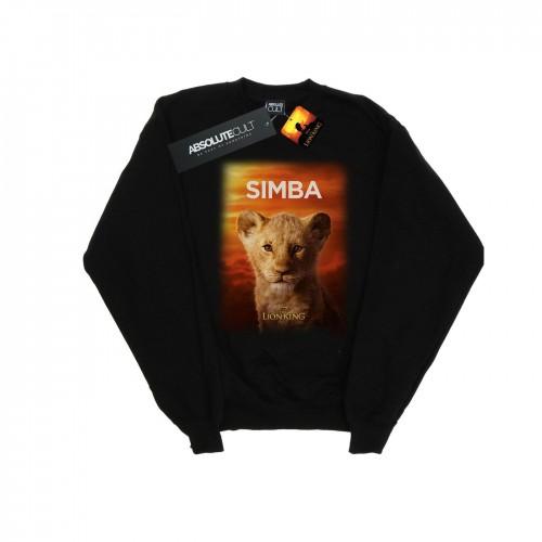 Disney Mens The Lion King Movie Baby Simba Poster Sweatshirt