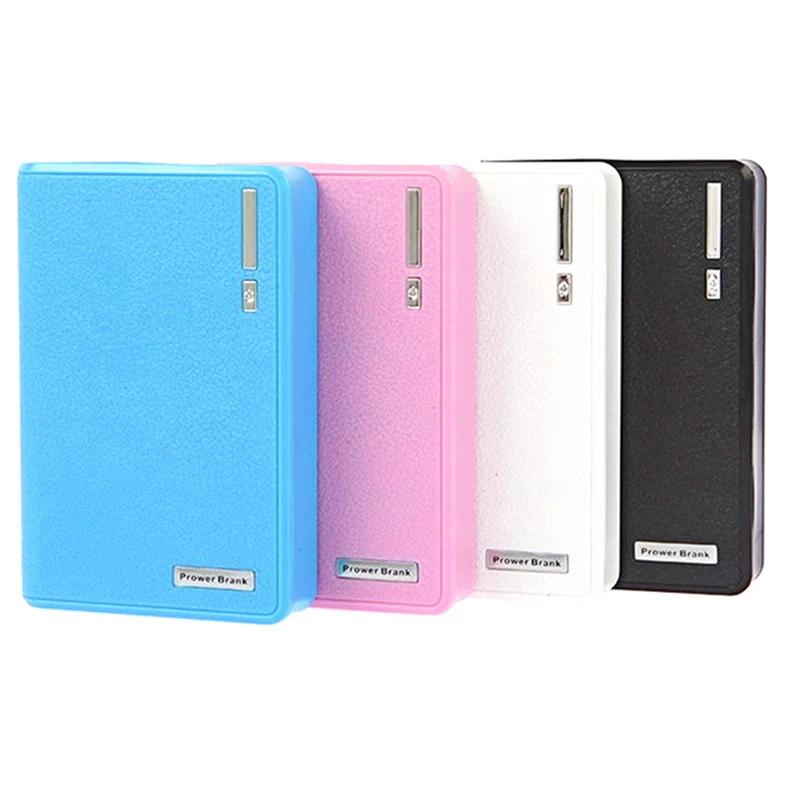 4-слотовый Power Bank для батарей 18650, портативный корпус с двойным USB Type-C для зарядки, кейс для аккумуляторов 18650
