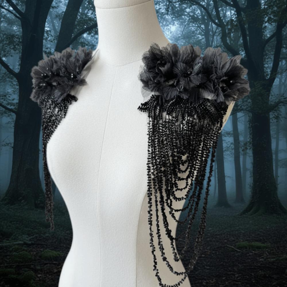 Luxury Nail Bead Tassel Decoration Gorgeous Design Sewing Accessories  Evening Gown