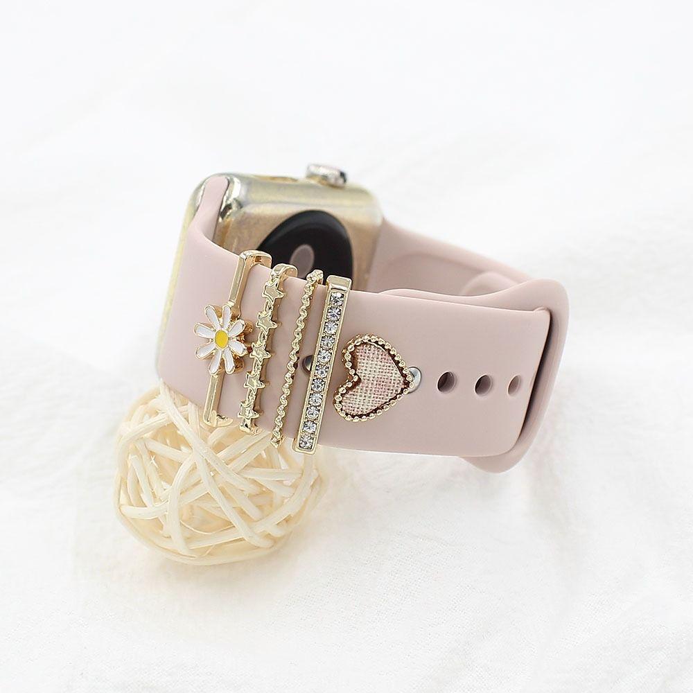 Модная брошь с бриллиантами на запястье, подвески, ремешок, аксессуары, украшение для часов, декоративное кольцо