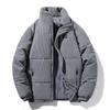 Текстурированная новая мужская вельветовая хлопковая куртка Business Casual Зимняя Утолщенная Свободная Повседневная Хлебная Хлопковая Куртка