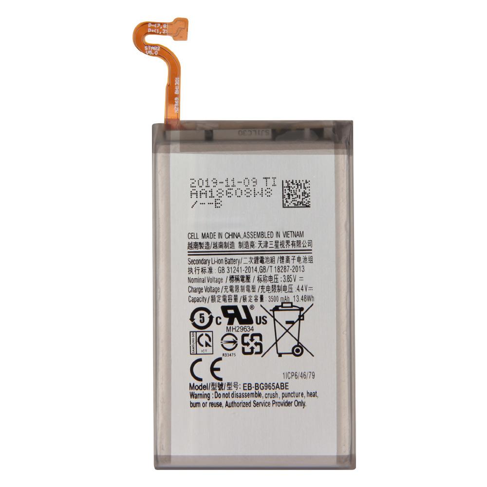 Replacement Samsung Battery For SAMSUNG Galaxy S9 Plus G9650 S9+ G965F Rechargeable Phone Battery EB-BG965ABE 3500mAh