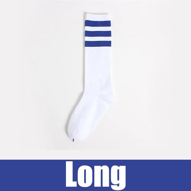 New Men/Women 3 Three Stripes Cotton Socks Retro Old School  Hiphop Skate Long Short  Meias  Harajuku White Black Winter Cool
