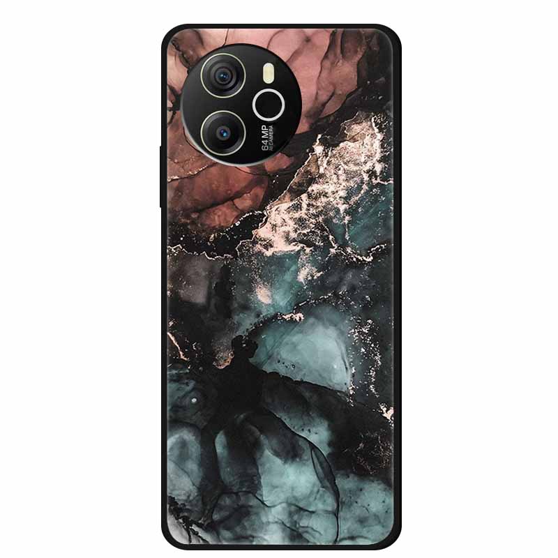 Для Blackview Shark 8 4G Чехол 6.78'' Мультяшный Черный Силиконовый ТПУ Мягкая Крышка Телефона для Blackview Shark 8 Защитный Para Shark 8 4G