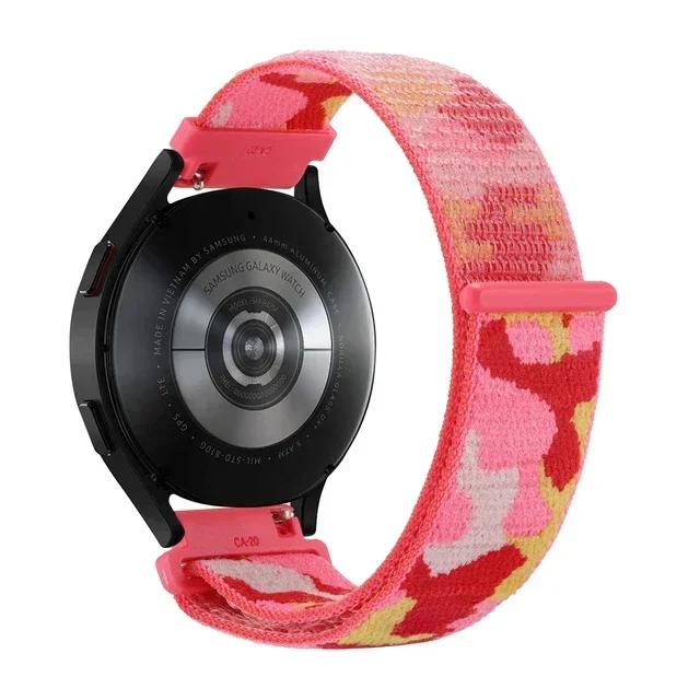 Нейлоновый ремешок 20 мм 22 мм для Garmin Forerunner 55 165 265 255 Сменный ремешок для Gramin Active 5/Vivomove Trend/Vivoactive 5