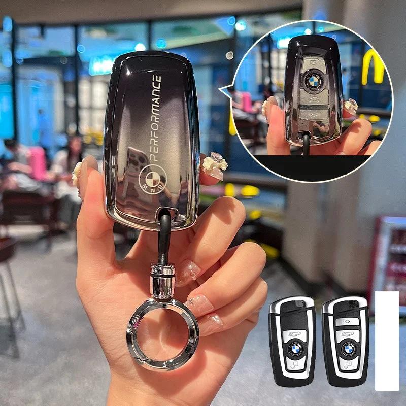 Car Sticker Hot 2025 Car Remote Key Case Cover Shell Fob For BMW F30 F31 F32 F34 F20 F21 F07 F10 1 3 5 7 Series X1 X3 G01 X4 G02