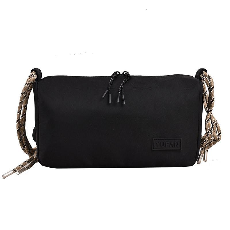 2023 New Cross-border Large Capacity Crossbody Bag Women Casual Korean Style Nylon Pillow Bag College Student Shoulder Bag White Black Green Khaki