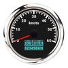 60kmh 120 200KMH 60MPH 85mm Gauge GPS Speedometer with Antenna 7 Color LED 3in1 Speed Meter COG TRIP Odometer For Boat Car 9-32V
