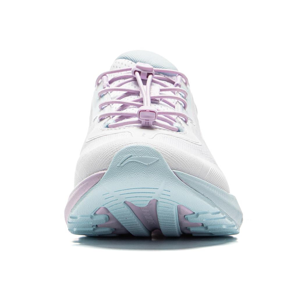 Li Ning Kids Mesh Xunhang 2 Stable Cushioning Breathable Low-Top Running Shoes Men Sneaker Standard-White Condensed-Purple YKFV050-2