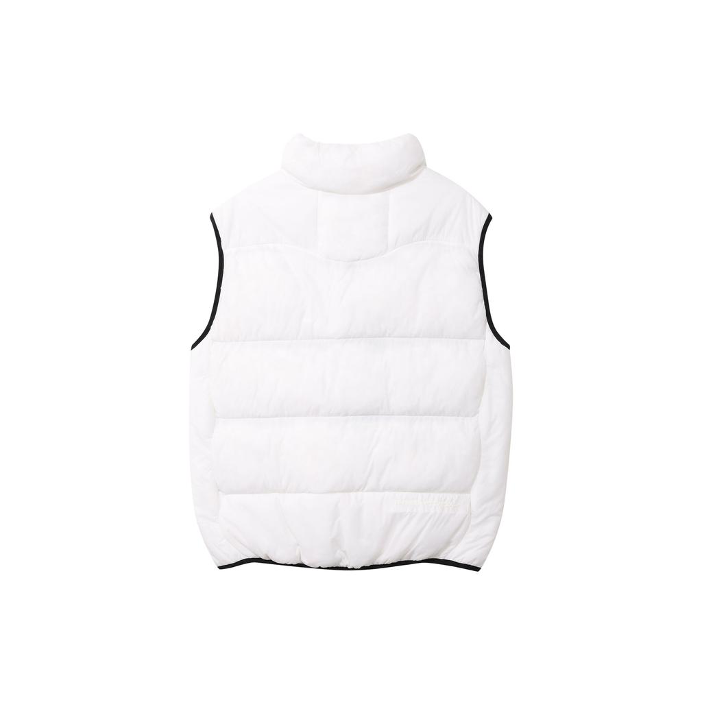 Nike Therma-Fit Adv Airora Logo Print Stand Collar Sports Down Vest Men Vest White DM4236-100