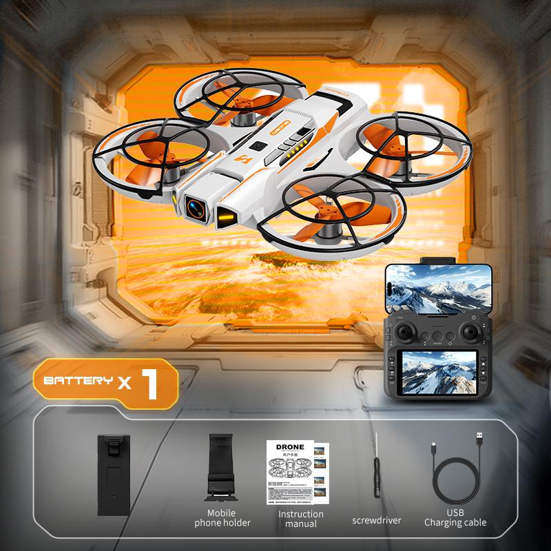 Дрон A21 Pro Профессиональный FPV 4K HD Двойная камера WiFi Бесколлекторный двигатель оптический поток зависание электрическая регулировка Квадрокоптер Дрон К