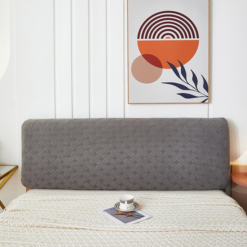 Чехол для изголовья кровати Full Queen Cal King Stretch Soft Bed Headboard Slipcover Stretch Solid Color Purproof Protector Cover Washable for Bed Bedroom Decor