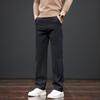 Свободные прямые повседневные брюки для мужчин весна/осень 2025 года — всесезонные, модные длинные деловые брюки