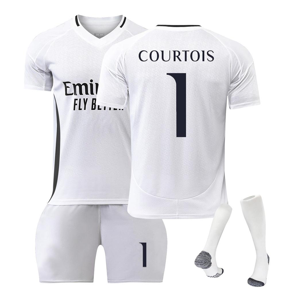 2425Джерси Реал Мадрид, комплект спортивной формы, комплект футбольного тренировочного костюма