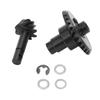 8T 27T Helical Bevel Gear with Gasket Steel Gear Set for Axial SCX10 II III 90046 110 RC Car