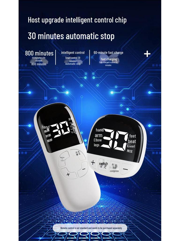 Улучшенный EMS Красный Свет Нагрев Массажер для Рук и Ног с Низкочастотными Импульсами