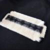 Unisex Oversized Knit Sweater Black Round Neck Loose Fit Long Sleeve Winter Warm Casual Pullover