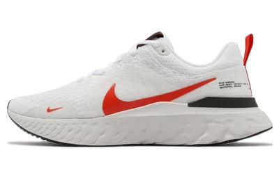 Кроссовки React Infinity Run Flyknit 3 White Light Crimson DZ3014-100