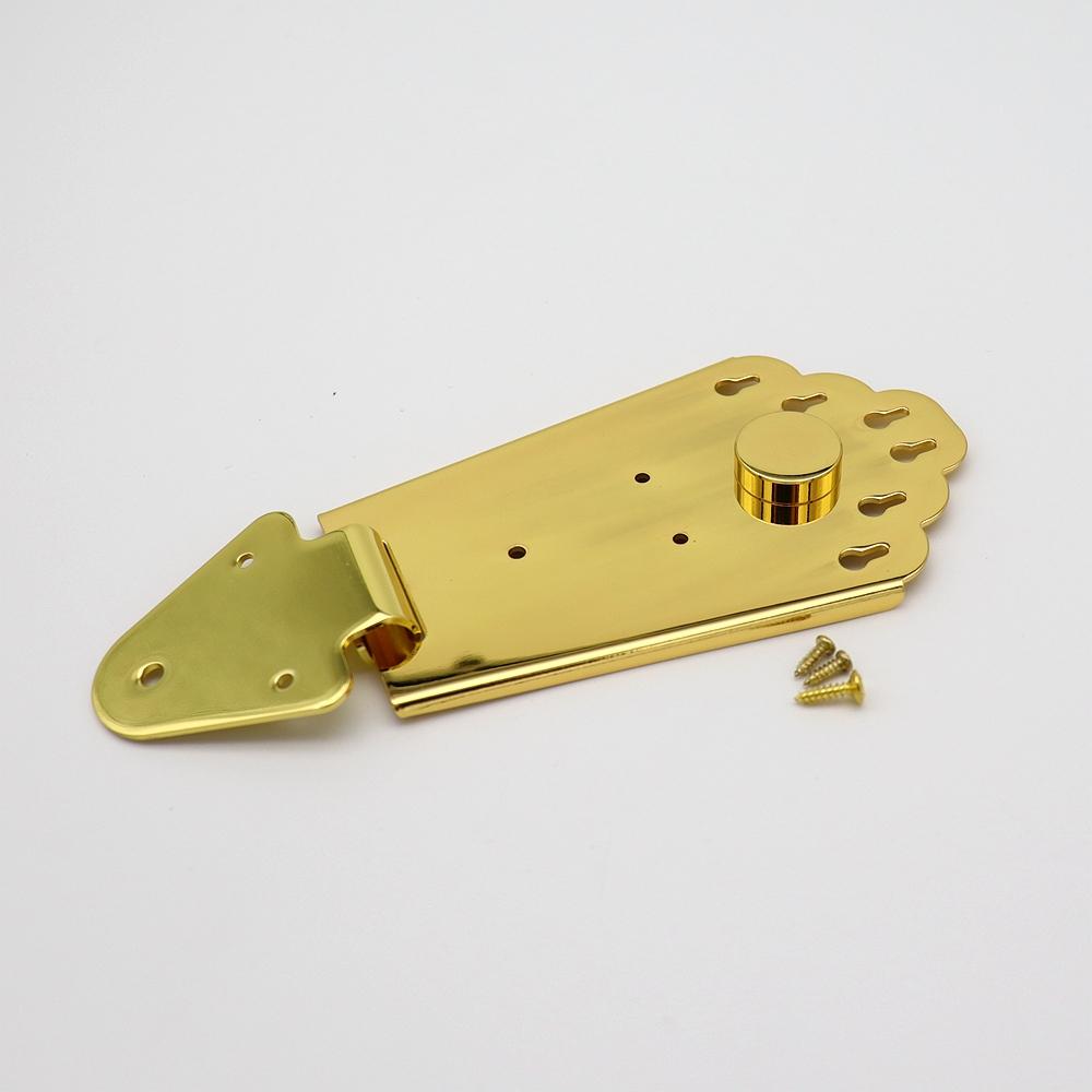 1Pcs Guitar Bridge Hollow Half Hollow Jazz Guitar Bridge Pull Strings Board String Bridge