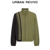 UR 2025 Autumn Men's Trendy Color Block Casual Jacket