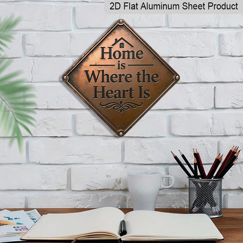 2D Flat 1pc, Themed Around The Heart, Designed As A Gift for A Friend, Suitable for Decorating The Living Room, Bedroom, Study, Hallway, Corridor