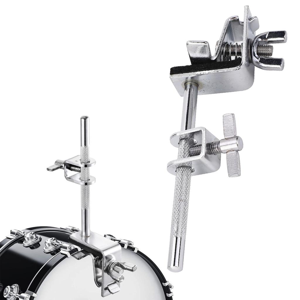 Cowbell Clamp Adjustable Standard Drum Mounting Holder Percussion Accessory Essential Drummer Hardwa