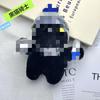 Доступная милая плюшевая игрушка-брелок Черный Кот Рыцарь - Q-версия