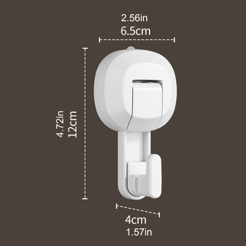 Водонепроницаемые крючки с сильной адгезией Практичные крючки-присоски для кухни и ванной комнаты Легко устанавливаемые и снимаемые вешалки