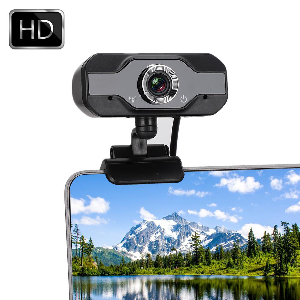 HD USB-камера с микрофоном и автофокусом, аксессуар для ПК для прямой трансляции с компьютера