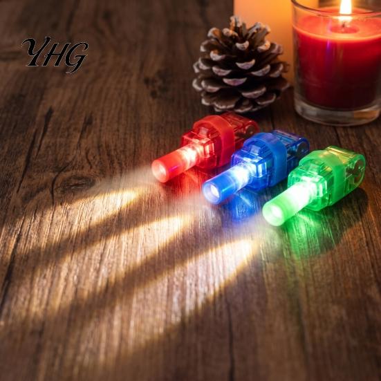 Educational Sensory Play Tool 36 Pcs Halloween Finger Projector Lights, Mini Pattern Projectors, LED Projection Light Fun Holiday Theme Accessories