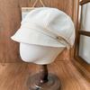 Octagonal hat female autumn and winter autumn four seasons warm thin street American Japanese cute temperament retro British
