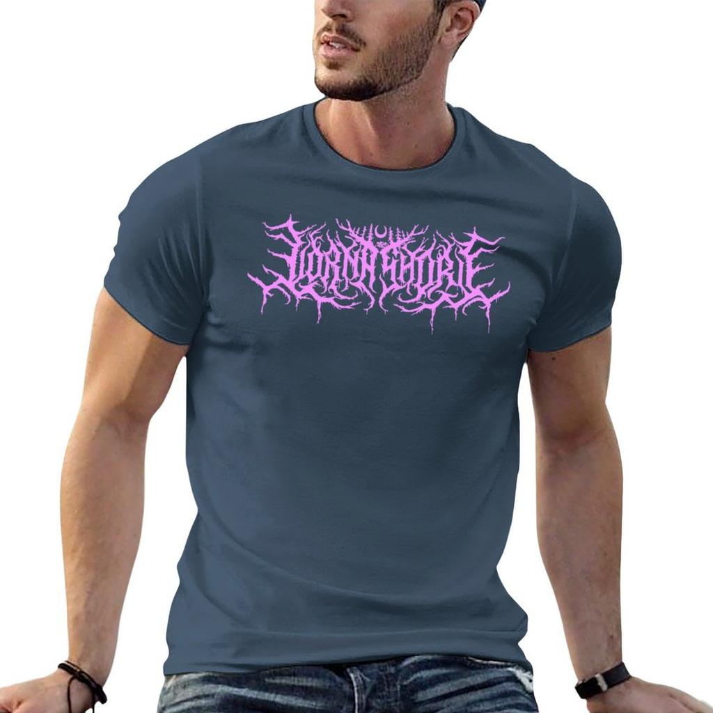Lorna Shore Original Band Logo Fanart Special Pink Edition Tshirt Christmas Casual Short Sleeve Top