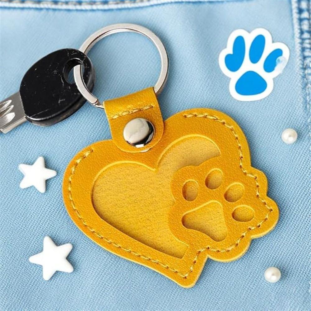 Multiple Colors Pet Hair Memorial Keychain Mini Pet Hair Storage Bag Memorial Gift