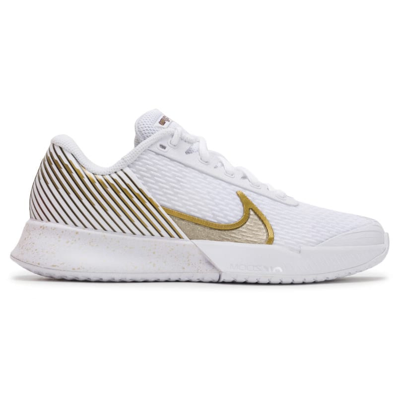 Nike Кроссовки Court Vapor Pro 2 Hc Wmb Белый Глубокий Пурпурный Металлик Золотистый Текстурированный Женские HF3631-100