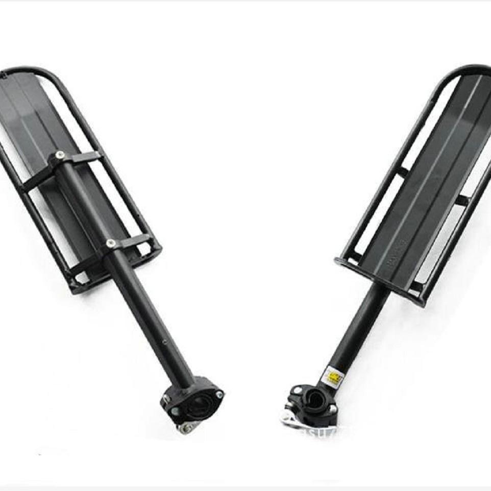 Adjustable Quick-Release Aluminum Rear Bike Rack for Mountain Bikes