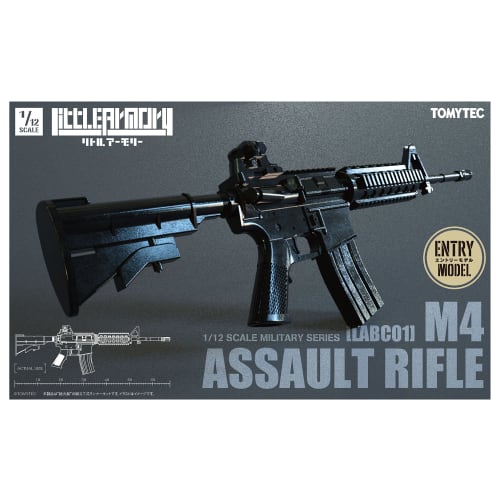 Little Armory LABC01 Штурмовая винтовка M4 Пластиковая модель 320968