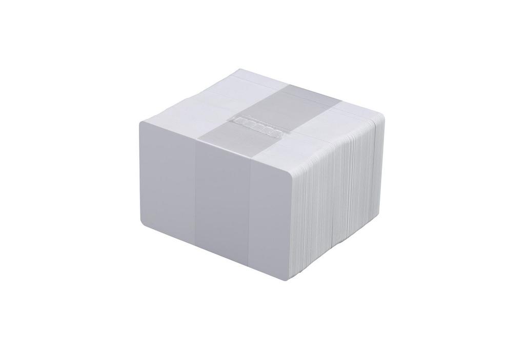 Evolis, White, Pvc, Classic, C4001