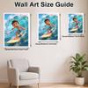 Disney DIY diamond painting 5d full diamond surfing cross stitch diamond living room bedroom decorative painting