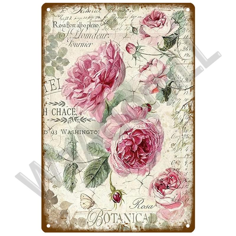 Ретро Декор, металлический знак лаванды, жестяной постер, металлические винтажные вывески с подсолнухом, жестяная вывеска с цветком, ромашка, настенный декор для дома и сада, подарок