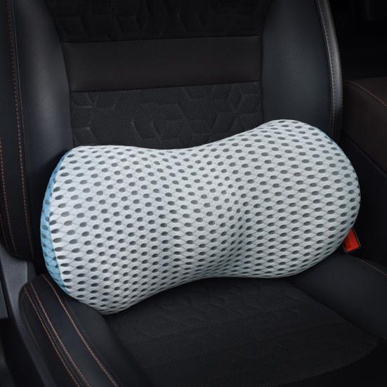 Подушка для поддержки поясницы Эргономичная губка Дышащая сетка Подушка для облегчения боли в пояснице Офисный стул Диван Автомобильное сиденье Кресло Поддержка спины кровати