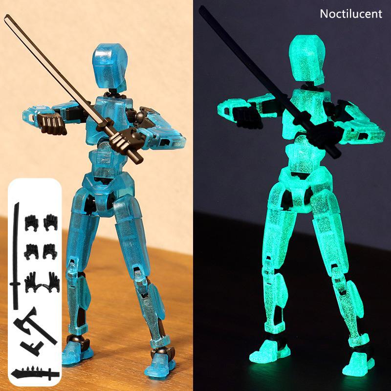 13 Titan Action Figure Multi-Jointed Movable Shapeshift Robot 3D Printed Mannequin Dummy Toys Ornament For Children Adult Gifts