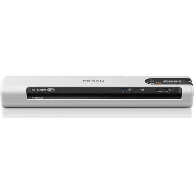 Сканер Epson ES-60WW (Мобильный/A4/USB/Wi-Fi/Белый)