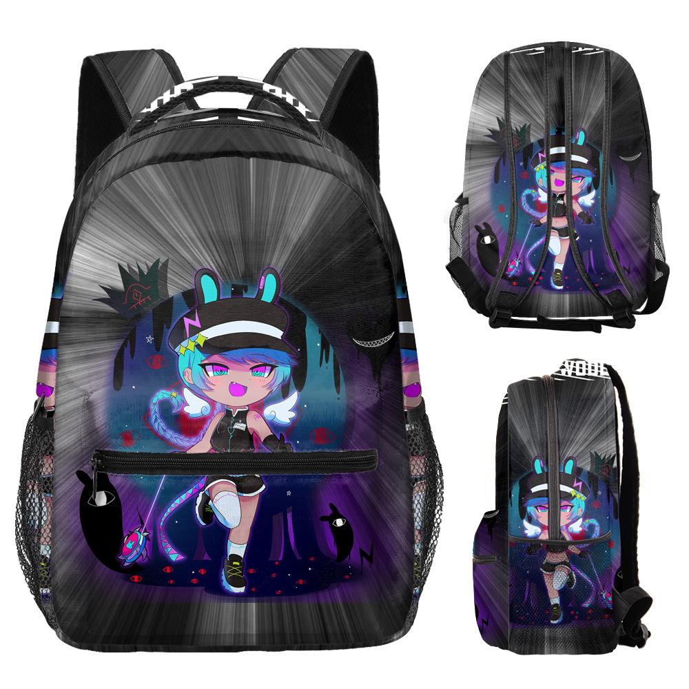 Мультяшные Новинка Kpop Молодежные Школьные Сумки Унисекс Gacha Life Дорожные Сумки 3D Печать Оксфорд Водонепроницаемые Рюкзаки на Плечо для Ноутбука